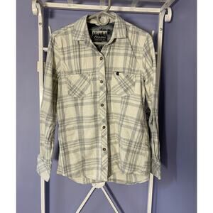 Pladra men’s flannel made in the USA farm ranch country preppy wester M